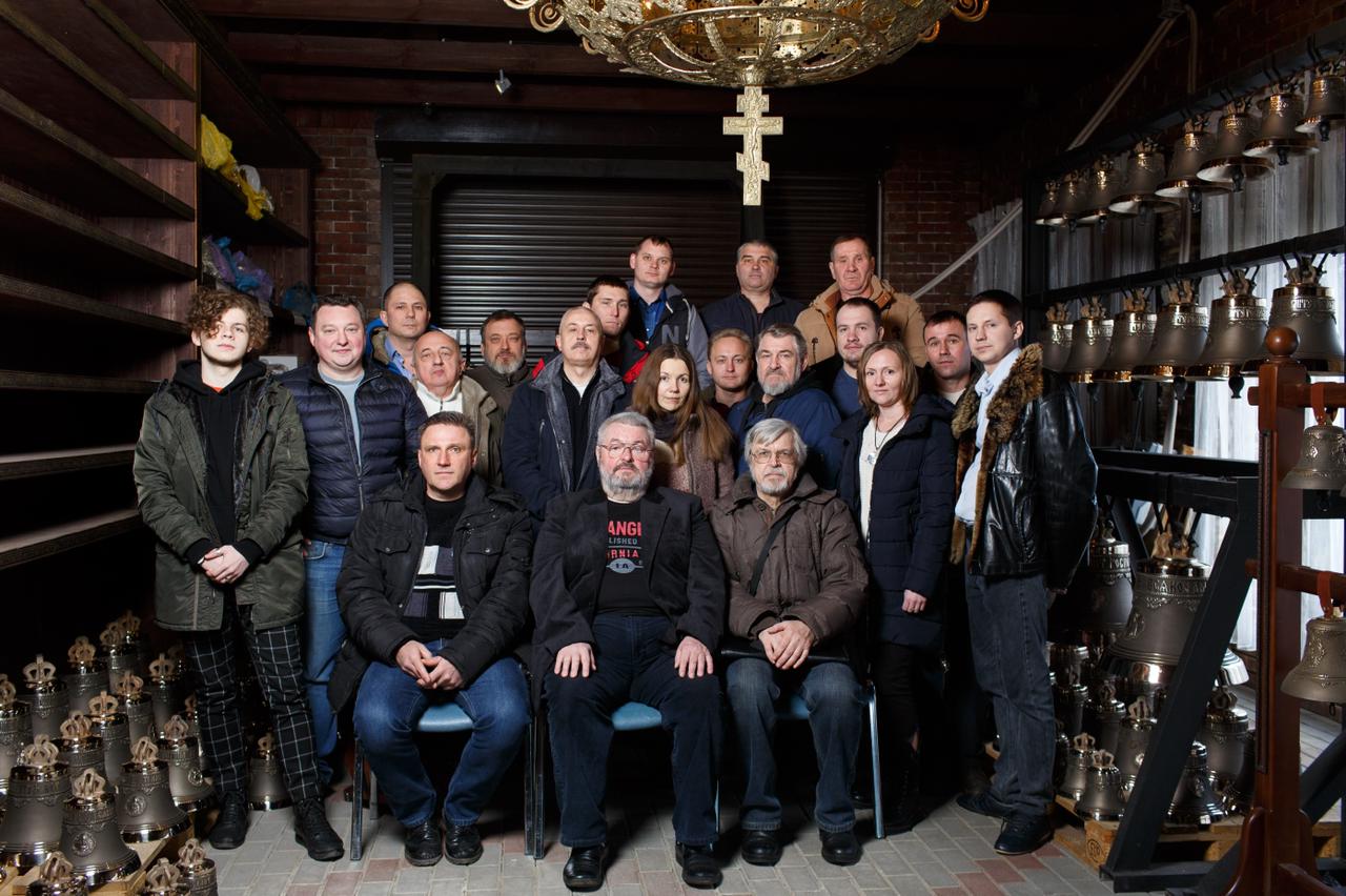 Коллектив мастеров художественной литейной мастерской Подорожного Б.А.